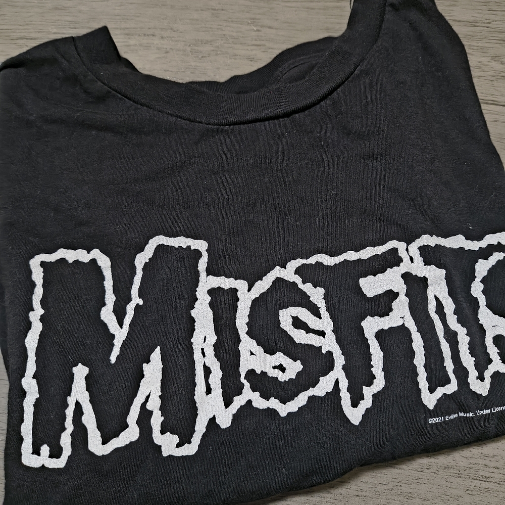 Misfits Junior Crop Top Size Large